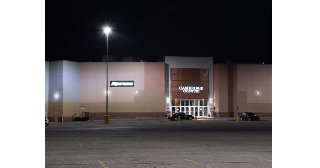 Sept 3, 2026 - CSC LED Spotted On Site - Cambridge Centre Mall Lighting Retrofit