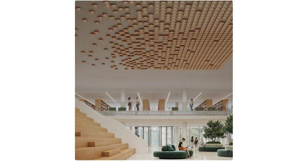 Adapts to Different Spatial Conditions & Applications While Maintaining a Unified Ceiling Expression