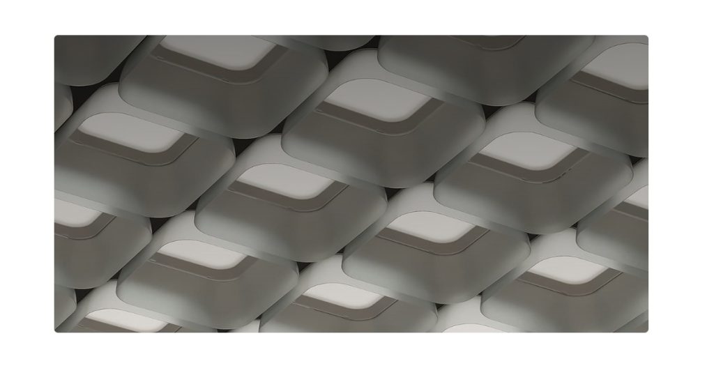 Adapts to Different Spatial Conditions & Applications While Maintaining a Unified Ceiling Expression