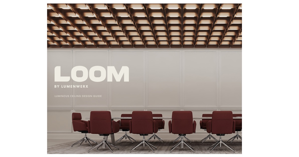 Lumenwerx: Loom – Luminous Ceiling System