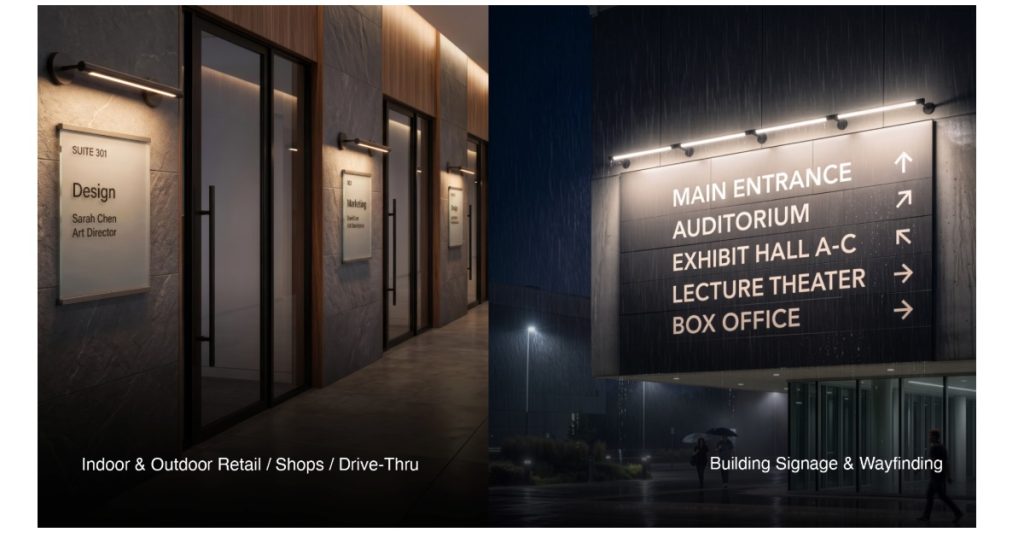 Oct 28, 2026 - RENO Lighting HaloTube Versatile Architectural Sign Light