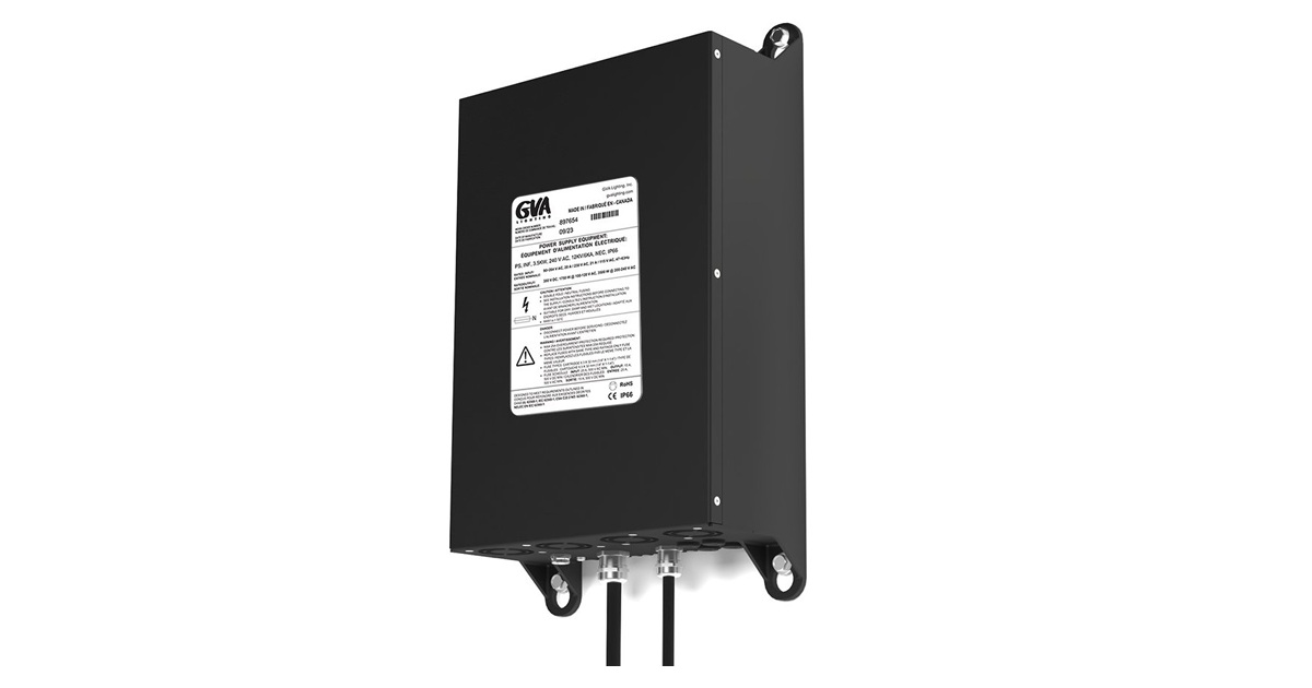GVA Lighting: PS-INF-3.5KW – Outdoor Power Supply for Infinity Lighting Systems