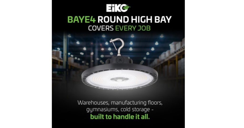 Oct 6, 2026 - EiKO BAYE4 Round High Bay