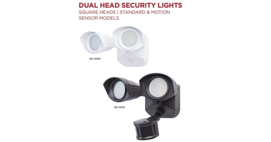 Oct 9, 2026 - SATCONUVO Dual Head Security Lights - Bullet & Square Heads Models