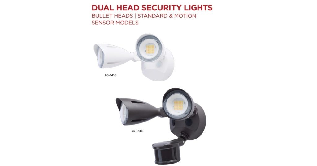 Oct 9, 2026 - SATCONUVO Dual Head Security Lights - Bullet & Square Heads Models
