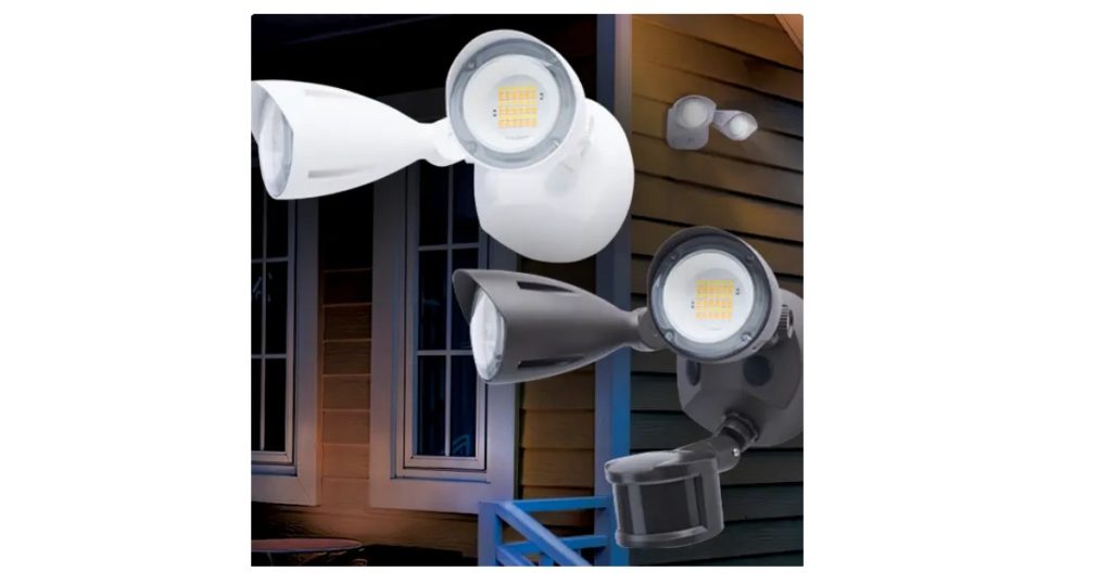 Oct 9, 2026 - SATCONUVO Dual Head Security Lights - Bullet & Square Heads Models